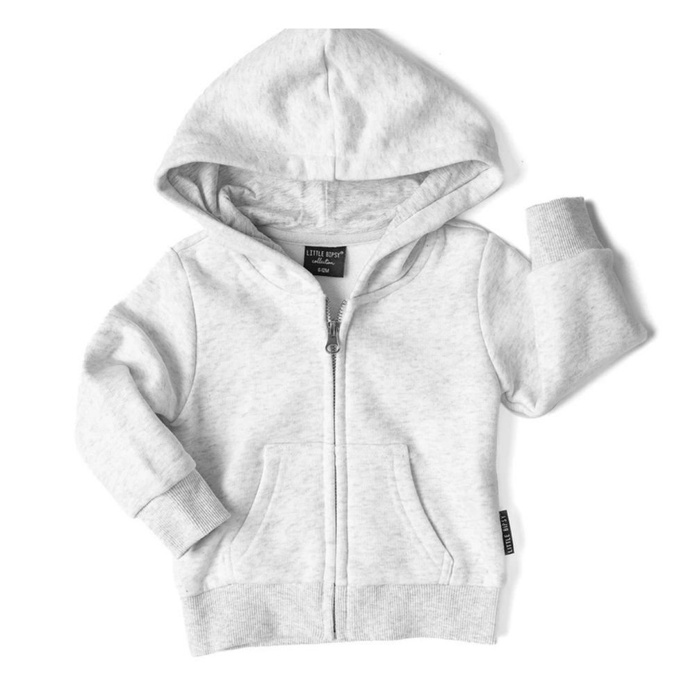 Little Bipsy Light Gray Hoodie